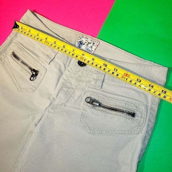 2/$20 Vintage Esprit summer dress pants white cream colour shorts - Picture 2 of 4